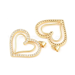 Латунные микро проложить кубического циркония подвески&nbsp;KK-C162-042G