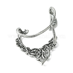 Boucles d'oreilles manchette en acier inoxydable chirurgical 316&nbsp;LS-EJEW-E300-05AS-03