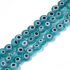 Chapelets de perles vernissées manuelles&nbsp;LAMP-S191-02A-06