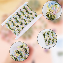 Кружевная отделка из полиэстера с цветочным принтом&nbsp;OCOR-GF0003-18A