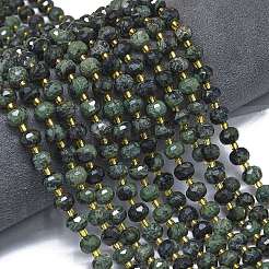 Натуральные пряди камбабы из яшмы G-K389-E13-01