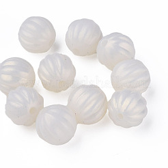 Sprühen gemalte Acrylperlen-Spitzlackiert&nbsp;MACR-T037-01G