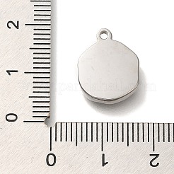 Подвески из нержавеющей стали 304 с защитой от потускнения&nbsp;STAS-P371-021P-04