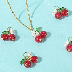 40шт стеклянные подвески&nbsp;FIND-BBC0004-46