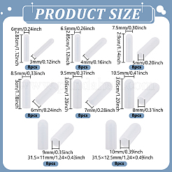 64 шт. 8-х видов силиконовых заглушек&nbsp;SIL-NB0001-54