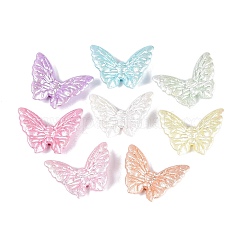 Perle acriliche opache con placcatura UV luminosa&nbsp;OACR-N160-47