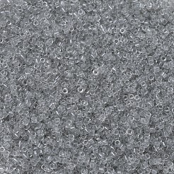 MIYUKIデリカビーズ  シリンダー  日本製シードビーズ  11/0  （db1111)透明グレーミスト  1.3x1.6mm  穴：0.8mm  約2000PCS /ボトル  10 G /ボトル&nbsp;SEED-JP0008-DB1111