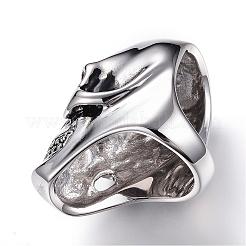 Кольца из нержавеющей стали 304 RJEW-G075-01P-M