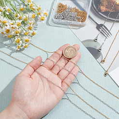 20 шт. набор из 2 цепочек из нержавеющей стали 304 MAK-NB0001-19