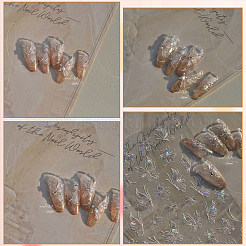 Наклейки для ногтей с рисунком бабочки&nbsp;MRMJ-WH20017-011A