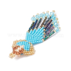 Подвески-ангелы из стеклянных бисеров&nbsp;PALLOY-MZ0089296-01