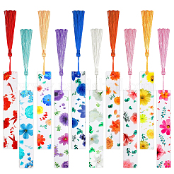 20шт. 10-х цветные акриловые закладки&nbsp;AJEW-SP0003-38