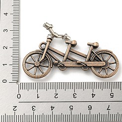 Tibetischer stil Aluminium Anhänger & Charms&nbsp;PALLOY-A007-08R