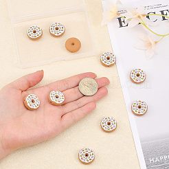 Пищевые экологически чистые силиконовые фокусные бусины SIL-CA0001-44