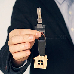 50шт 2 цвета пластиковая пряжка брелок кнопка AJEW-CA0003-63