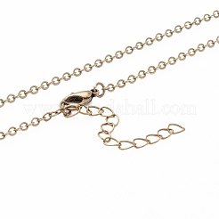 Ожерелье радужной гордости NJEW-F290-01G