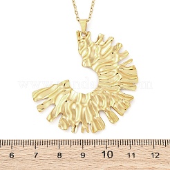 Преувеличенные полукруглые подвески из нержавеющей стали 304&nbsp;NJEW-M096-27G