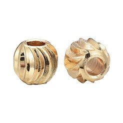 Набор круглых рифленых прокладок из латуни с вакуумным покрытием pvd&nbsp;KK-LS0001-10C-G