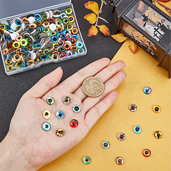 Стеклянные кабошоны с плоской задней стенкой&nbsp;GGLA-PH0001-01B-01