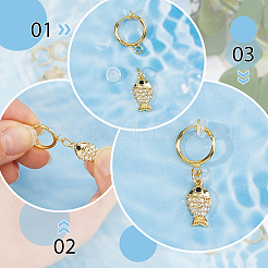 Kits de fabrication de boucles d'oreilles bricolage&nbsp;DIY-HS0002-42