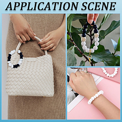 120 шт. 6 стиля пищевые экологически чистые силиконовые бусины для счетов FIND-SC0013-70