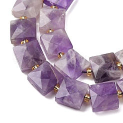 Natürlichen Amethyst Perlen Stränge&nbsp;G-F839-A14-01