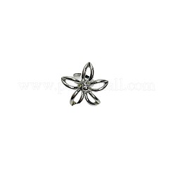 Manschettenringe aus Messing mit Blumenmuster für Damen&nbsp;FS-WGCE6A5-01
