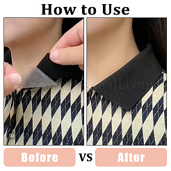 100 шт. 4 стильных пластиковых ошейника в форме стрелы для защиты домашних животных от непогоды для рубашки священнослужителя DIY-FH0006-47