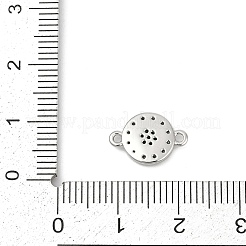 Подвески с солнечным разъемом из латуни с микро-паве и прозрачным кубическим цирконием&nbsp;KK-P302-12P