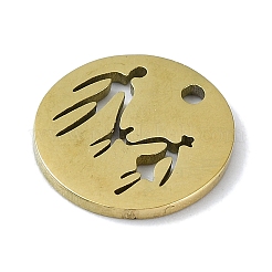 Anhänger aus 304 Edelstahl&nbsp;LS-STAS-C097-34G