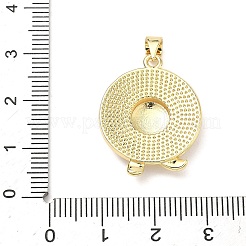 Латунные подвески&nbsp;KK-P345-15G-01