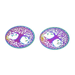 Pendentifs en filigrane d'acier inoxydable avec placage ionique (IP) 201&nbsp;STAS-S118-108