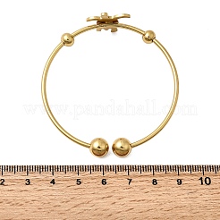 201 браслет-манжета из нержавеющей стали BJEW-Z151-02G-03