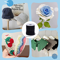 100 ярд железной проволоки с хлопковым покрытием&nbsp;OCOR-WH0816-013B