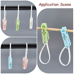 Прищепки из полипропилена с веревкой для подвешивания&nbsp;AJEW-WH20060-83