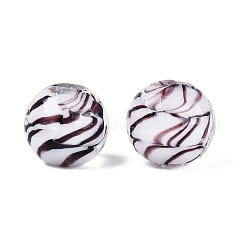 Perles vernissées manuelles&nbsp;LAMP-N043-04A
