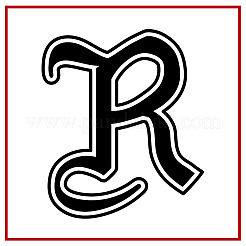 1 шт. ручка из грушевидного дерева с 1 шт. латунной головкой штампа DIY-OC0012-40D