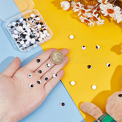 144 Stück 24 Stil Glaspuppenaugen Cabochons&nbsp;DIY-OC0011-83A