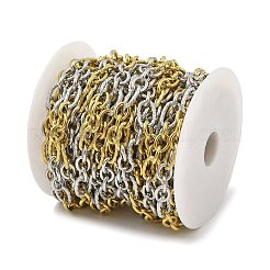 Двухцветные звеньевые цепи из нержавеющей стали 304 с ионным покрытием (IP) CHS-M006-08PG