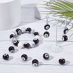 60 шт. Непрозрачные акриловые бусины&nbsp;OACR-SP0001-12