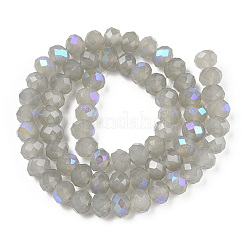 Chapelets de perles en verre électroplaqué&nbsp;EGLA-A044-J2mm-L10