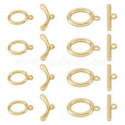 10 шт. 2-х стилевые латунные застежки-тоглы&nbsp;FIND-TA0008-44B