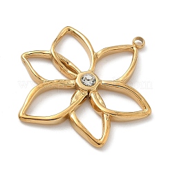 Подвески из нержавеющей стали 304 со стразами&nbsp;STAS-K308-05G