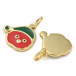 Рождественская стойка покрытие латунь эмаль подвески KK-K392-15G