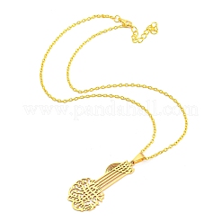 201 подвеска из нержавеющей стали NJEW-E101-03G