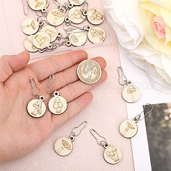 3 пакетик с рисунком гриба HJEW-BC0001-49