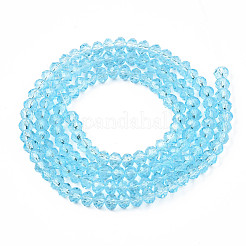 Chapelets de perles en verre&nbsp;LS-EGLA-A034-T3mm-D28