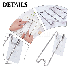 Подставка для фоторамки из нержавеющей стали 201&nbsp;AJEW-WH0651-43A