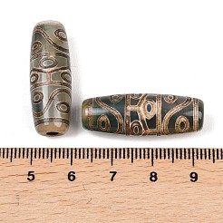 Тибетского стиля бусы дзи&nbsp;TDZI-E004-52