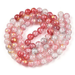 Выпечки окрашенные нити шарик хруст стекла&nbsp;DGLA-R053-05K-A-1